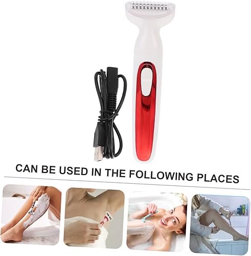 Miniatura 6 de Beavorty Depiladora eléctrica inalámbrica para hombres y mujeres, afeitadora de tela recargable, afeitadora eléctrica para mujer, herramienta de