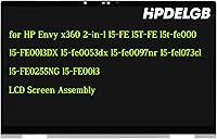 Vista 7 de Reemplazo para HP Pavilion x360 14-ek 14t-ek 14-ek0013dx 14-ek0023dx 14-ek0015TU 14-ek0097nr 14-ek0033dx N09468-001 1080p FHD LCD pantalla táctil
