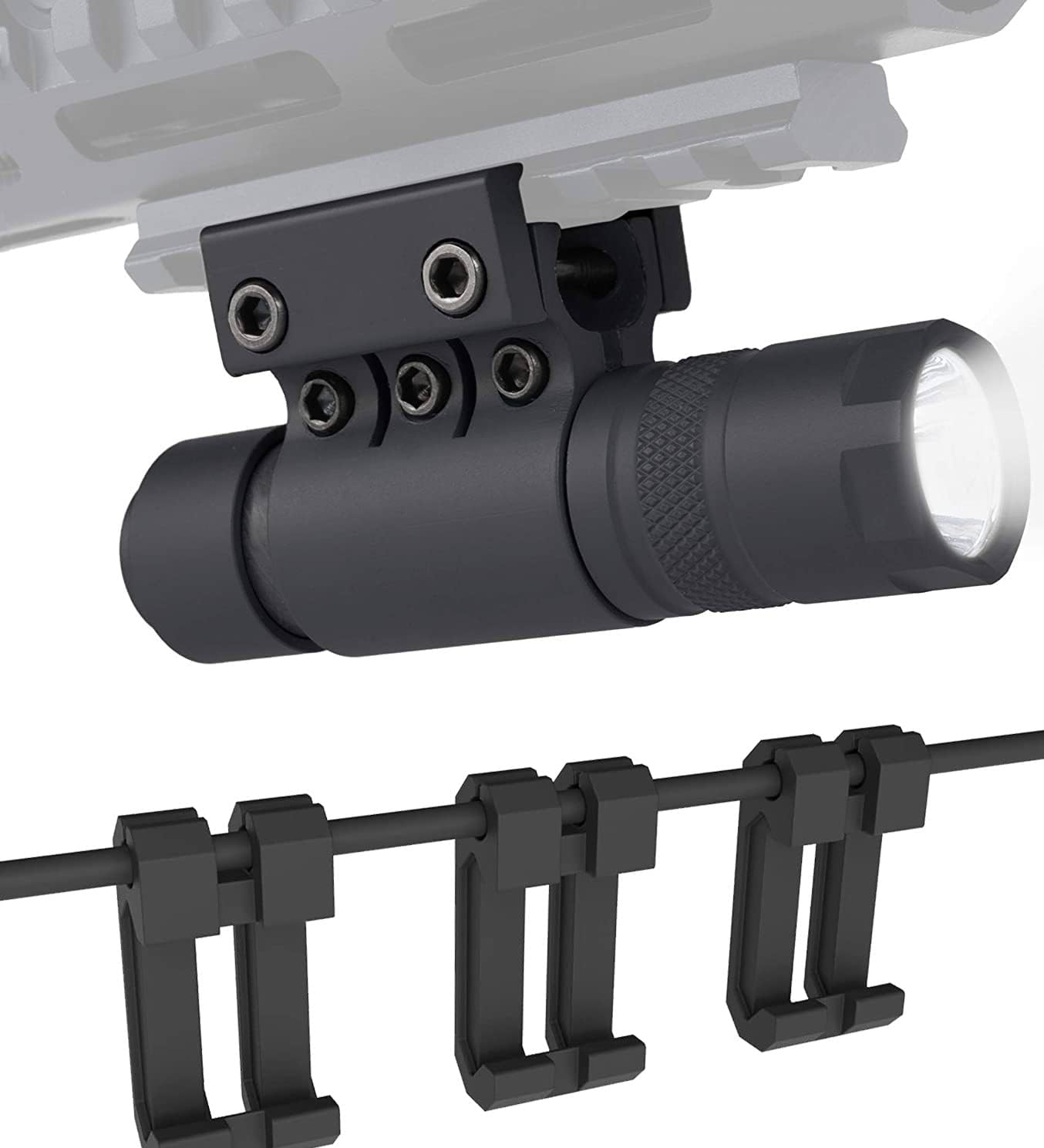 Monstrum Compact 90 Lumens Weapon Light with Picatinny