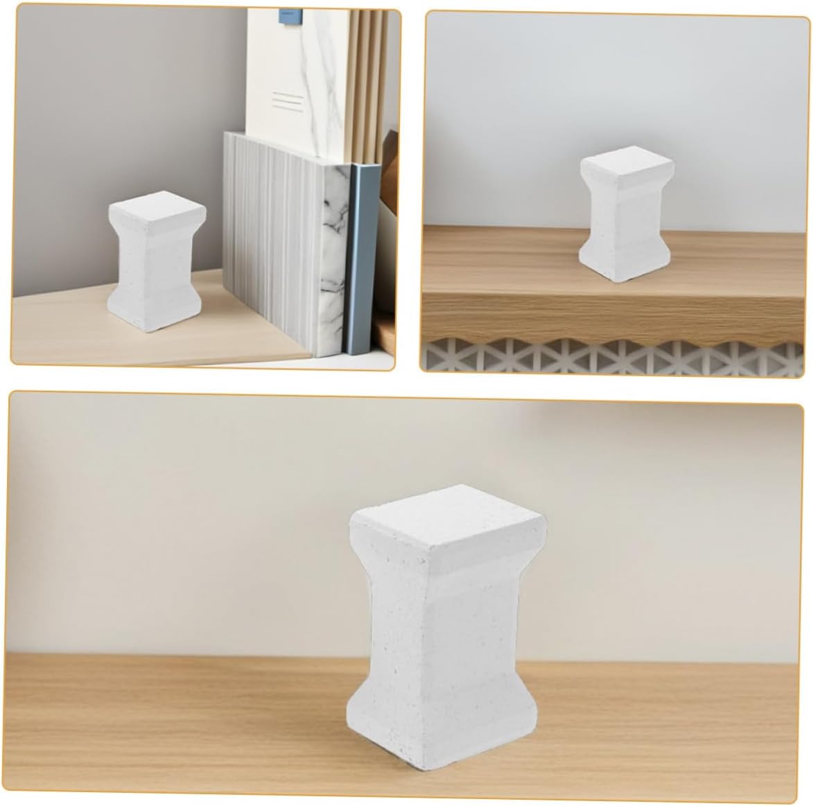 SEWACC 2pcs Kiln Posts Support Pillars 10cm Kiln Accessory Tool for Pottery Making Ceramic Firing Stable Board Support Pillars for Ceramic Crafting