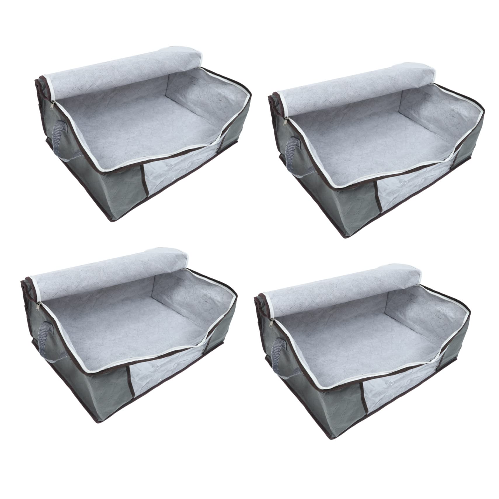 Rangement vêtements transparent : organisateur de stockage multifonctionnel maison