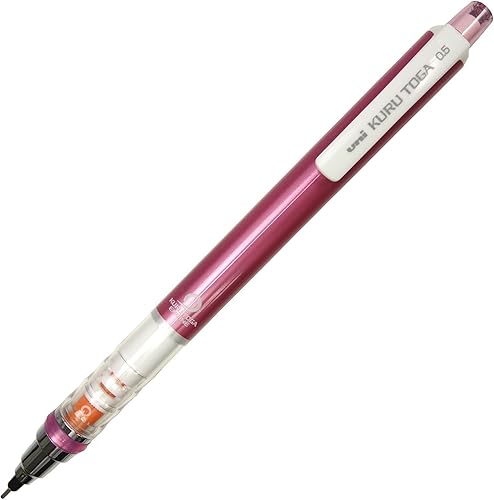 Uni KuruToga Mechanical Pencil 05mm color rosa estándar m54501p13
