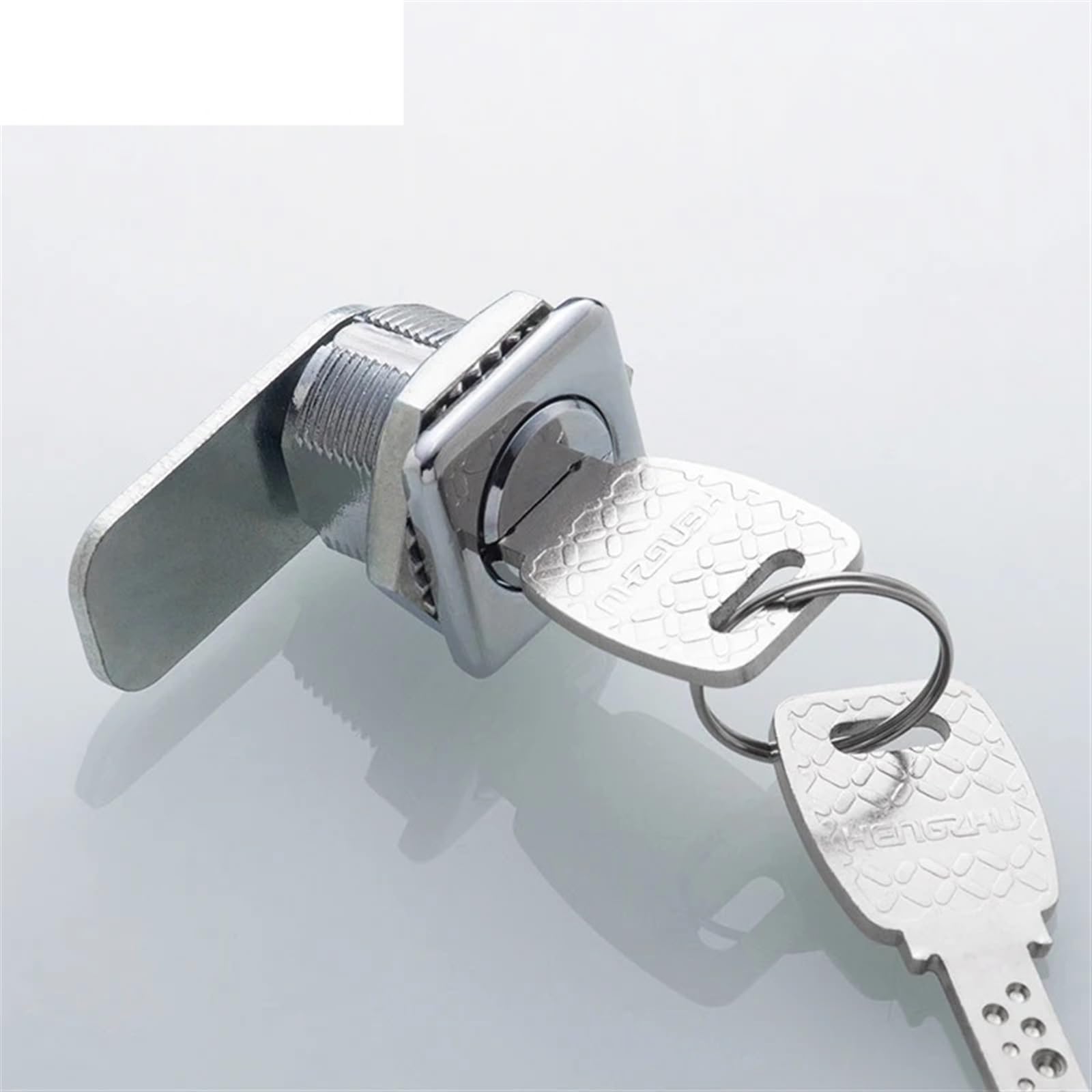 Cerradura de leva cuadrada for gabinete, 2 llaves de ordenador for buzón de correo, taquilla escolar, cajón de oficina, Hardware, 1 Uds.(MMS549-4)