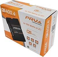 Vista 7 de PRV Audio QS400.4 2 Ohm Mini Compacto 4 Canales Amplificador de Audio para Coche 4 x 100 Vatios RMS a 2 Ohm - Amplificador Estéreo de 400 Vatios 12