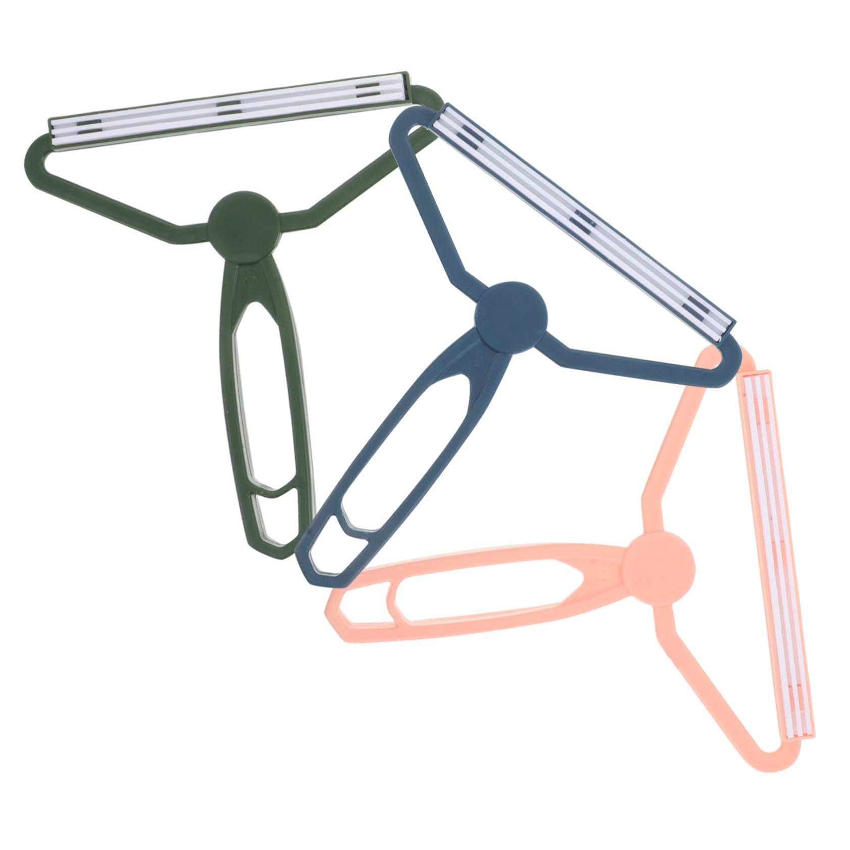 24 Piezas Quitapelusas Manual Portátil Removedor Reutilizable de Pelusas y Bolitas para Ropa Suéteres Abrigos y Tejidos contra Pelo de Mascota Diseño Compacto para Viaje