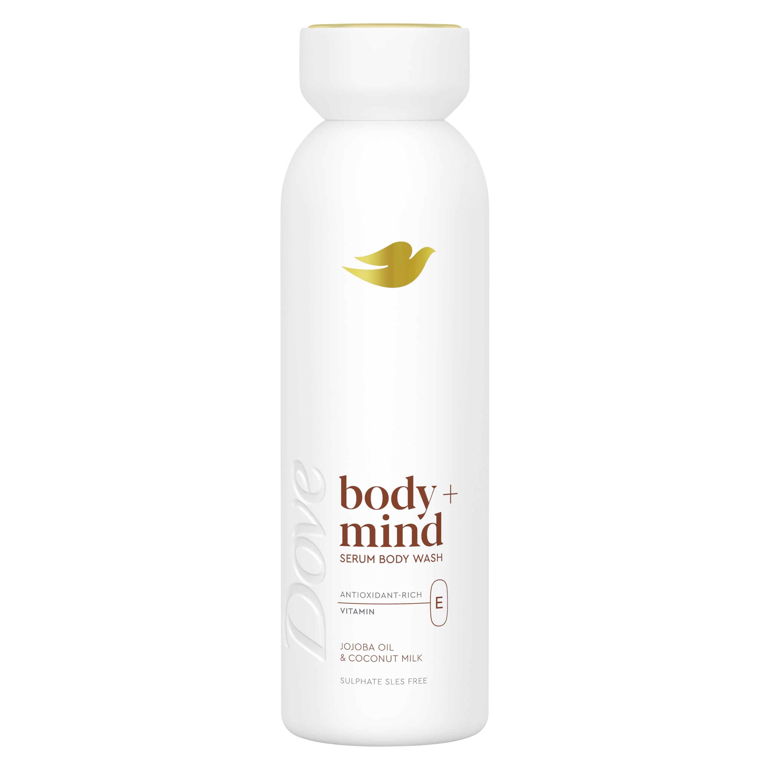 Dove Body + Mind Jojoba Oil & Coconut Milk Serum Wash 350Ml