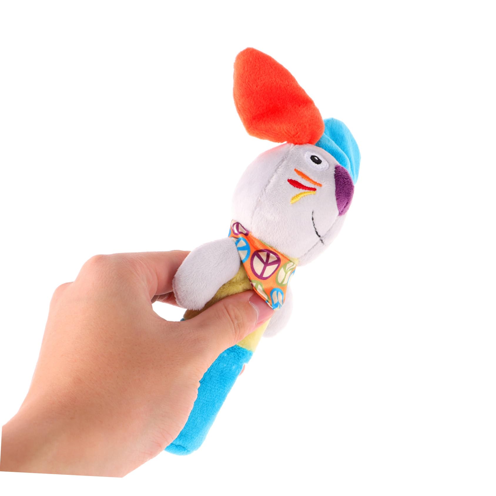 Préhension pour Bébés en Peluche, Animal Cartoon Sonore Interactif