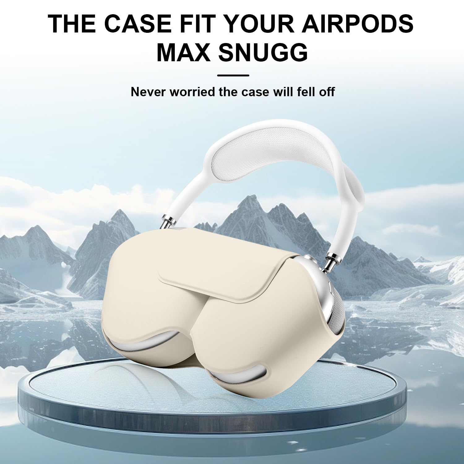 Amazon.com: Maxjoy for Apple Airpods Max Smart Case Cover, Soft PU