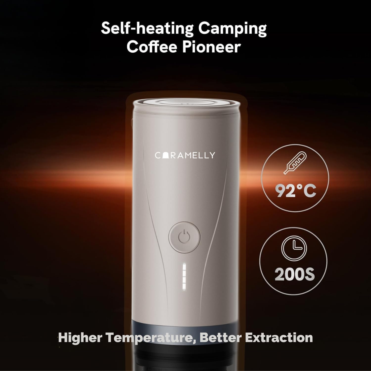 Caramelly Fikapresso Pro: Portable Espresso Maker -5