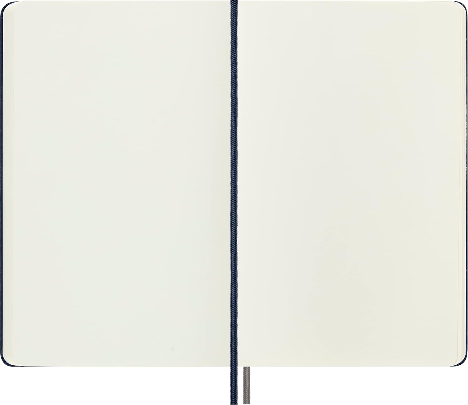 Moleskine Classic Expanded Notebook, Hard Cover, Large (5" x 8.25") Plain/Blank, Sapphire Blue, 400 Pages