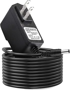ycwwzzh 9V AC/DC Power Adapter Charger Compatible for DYMO LabelManager LM-160 500TS 100 150 220 P 350 LM210D LM-200, Rhino 6000 5200 4200 Handheld Label Maker Printer Charger 15519 40077 Power Cord