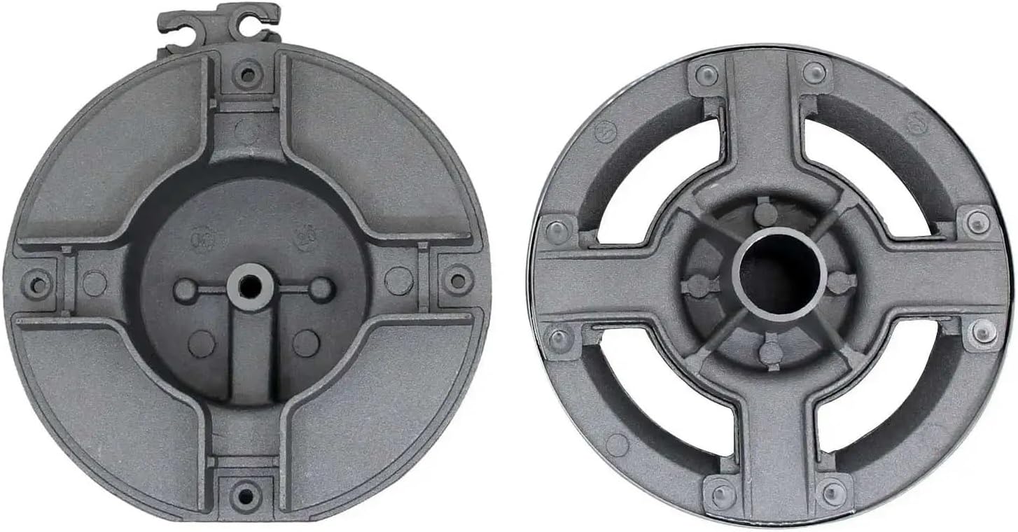 Cooker Cap Set Gas Oven Burner Metal Parts Base OD 13cm Triple Burner For Stove Handle Cover Kit Accessories