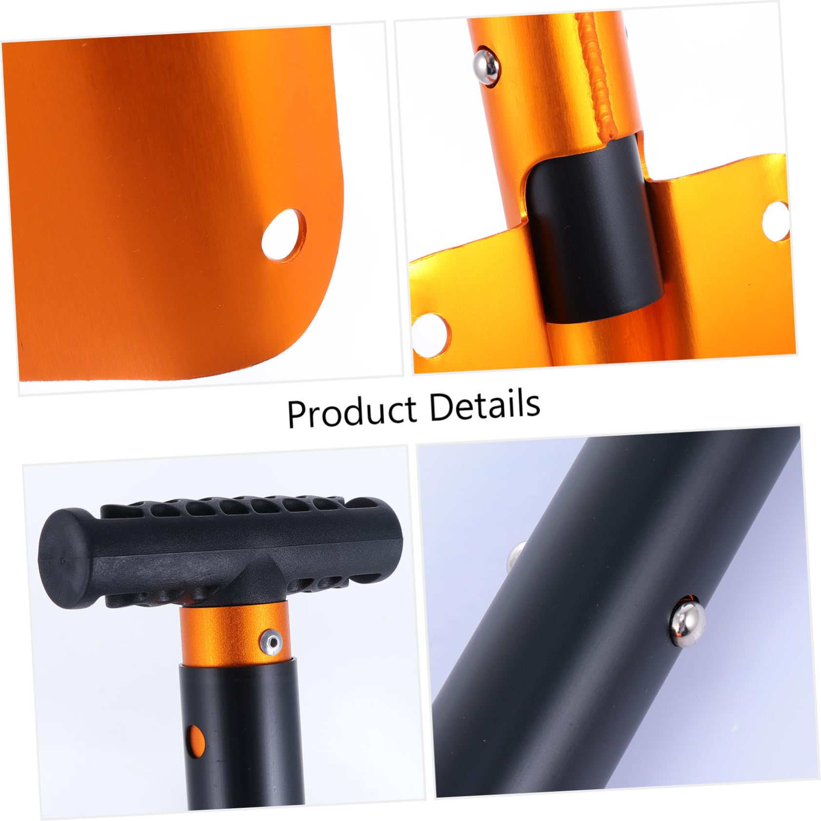 Toyvian 1 Pièce Pelle Hors Route Grattoir à Neige Pelle De Neige Pelle De Déneigement Pelles à Neige Robustes Grattoir à Glace Pliant Pelle De Dégivrage Gel Aluminium Couleur Aléatoire