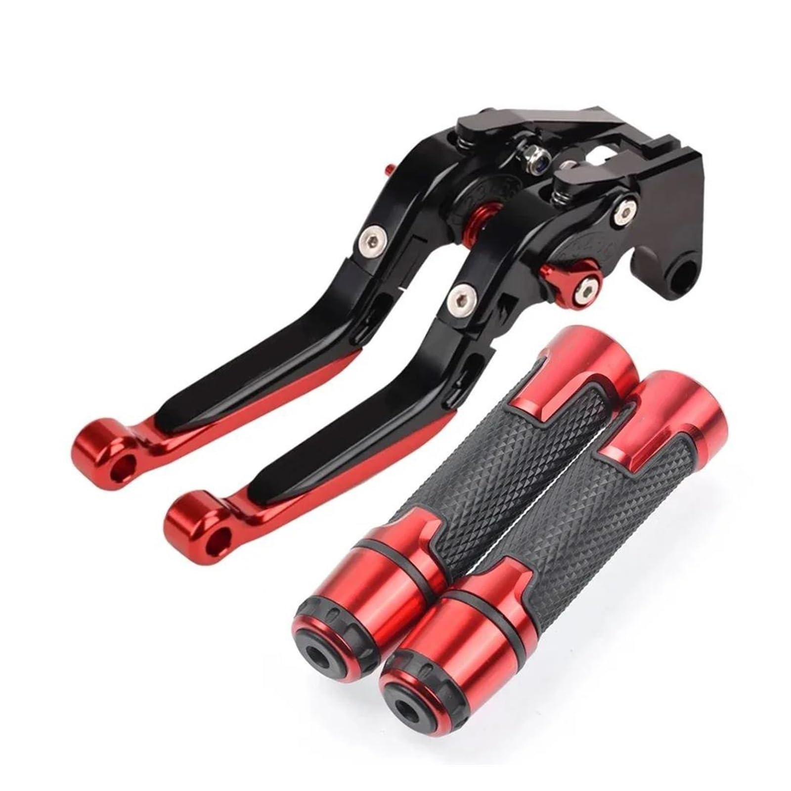 Usqbuzhhk R Brake Clutch Leve Motorcycle Brake Clutch Levers Handle Handleba Grips Fo Yzf 125 Yzfr125 125 2008-2013 Adjustable