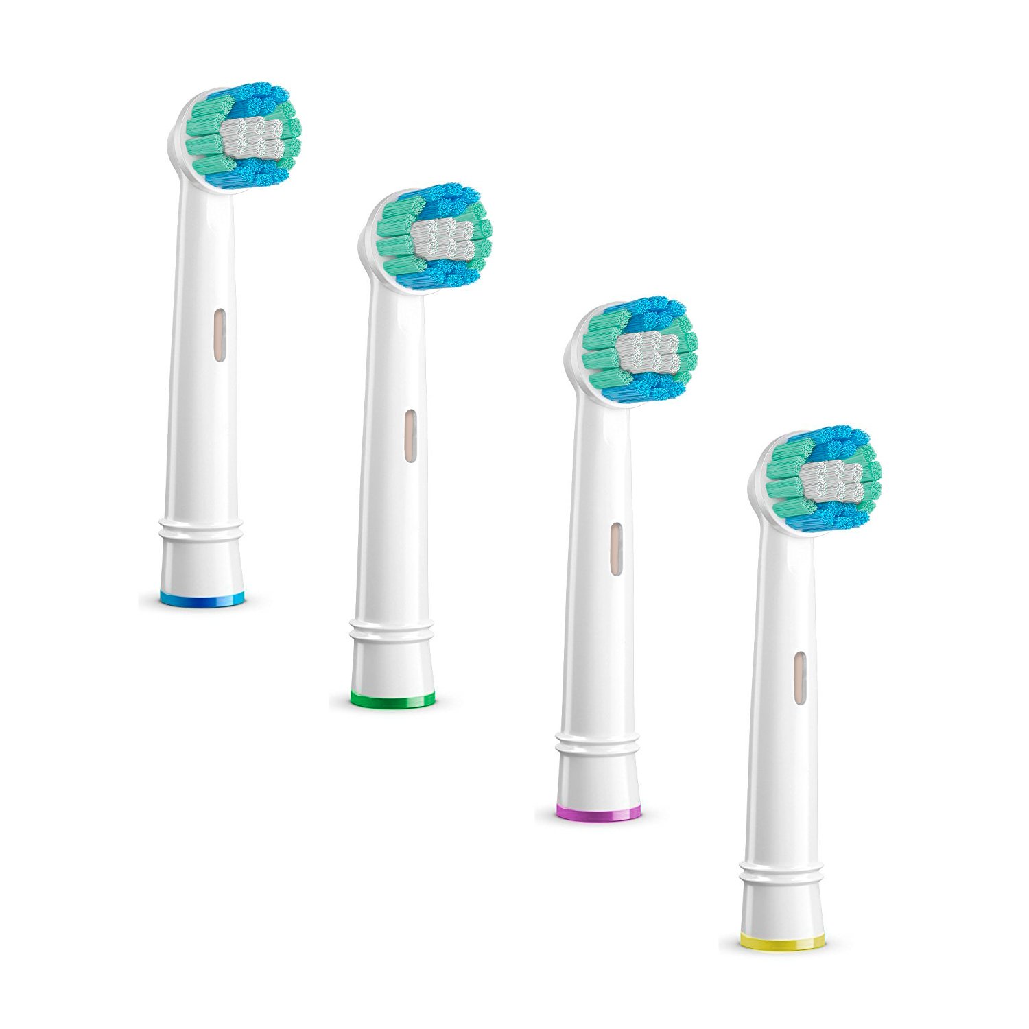 TM Electron 4 Cabezales de recambio para Cepillo Eléctrico compatible con Oral-B
