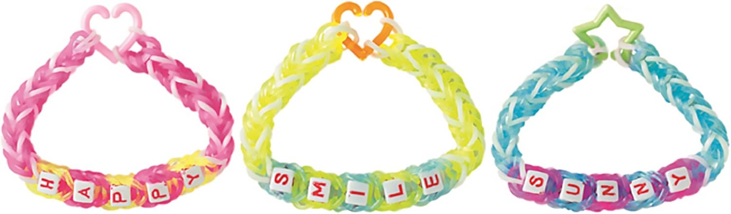Panami B-10 Craft Kit, Colored Rubber, Kururin, Lucky Bracelet, Health Luck