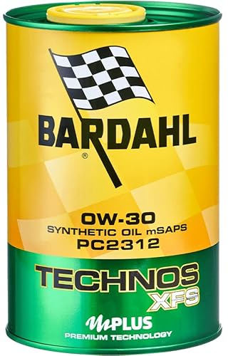 Bardahl Technos Xfs Pc2312 0W30 Olio Motore Lubrificanti Auto 1 Lt