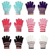 🐼【Gants colorés】 : ces gants tricotés pour enfants ont généralement un look coloré. Des couleurs vives comme le rouge vif, le bleu et le jaune peuvent ajouter de l'intérêt aux enfants et ajouter une touche de vie à leurs tenues d'hiver.