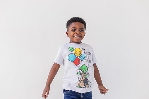 Miniatura 6 de STAR WARS Darth Vader Yoda - Camiseta de cumpleaños para niños pequeños a niños grandes