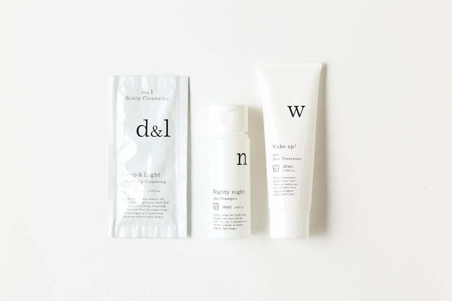 Amazon ウカ Uka ウカ ヘアケアトライアルセット Nw シャンプー 50ml 50ml 10ml ウカ Uka トラベルセット 通販