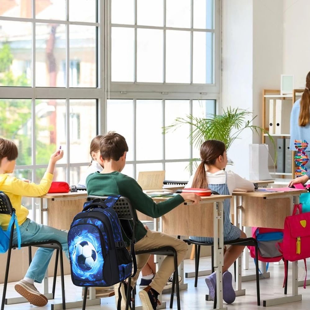 Meisohua Backpack for School Boys 3pcs Game Backpacks with Lunch Box Kids Bookbag for Boy Lightweight Daypack for Teen Boys - Image 7