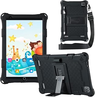 Générique Octa Core 8 Inch Children's Tablet, 2GB RAM 32GB ROM, 5G WiFi, HD 1280 x 800 IPS Screen, Parental Control, Google Playstore Certified (Black)