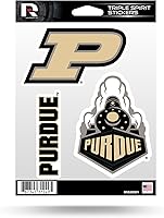 Vista 19 de Rico Industries NCAA - Lámina de adhesivos triple diseño de Alabama