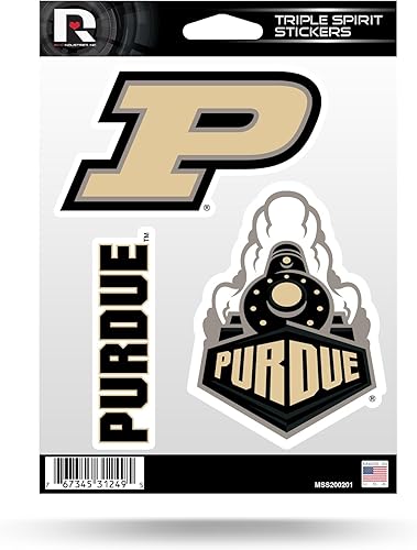 Miniatura 19 de Rico Industries NCAA - Lámina de adhesivos triple diseño de Alabama