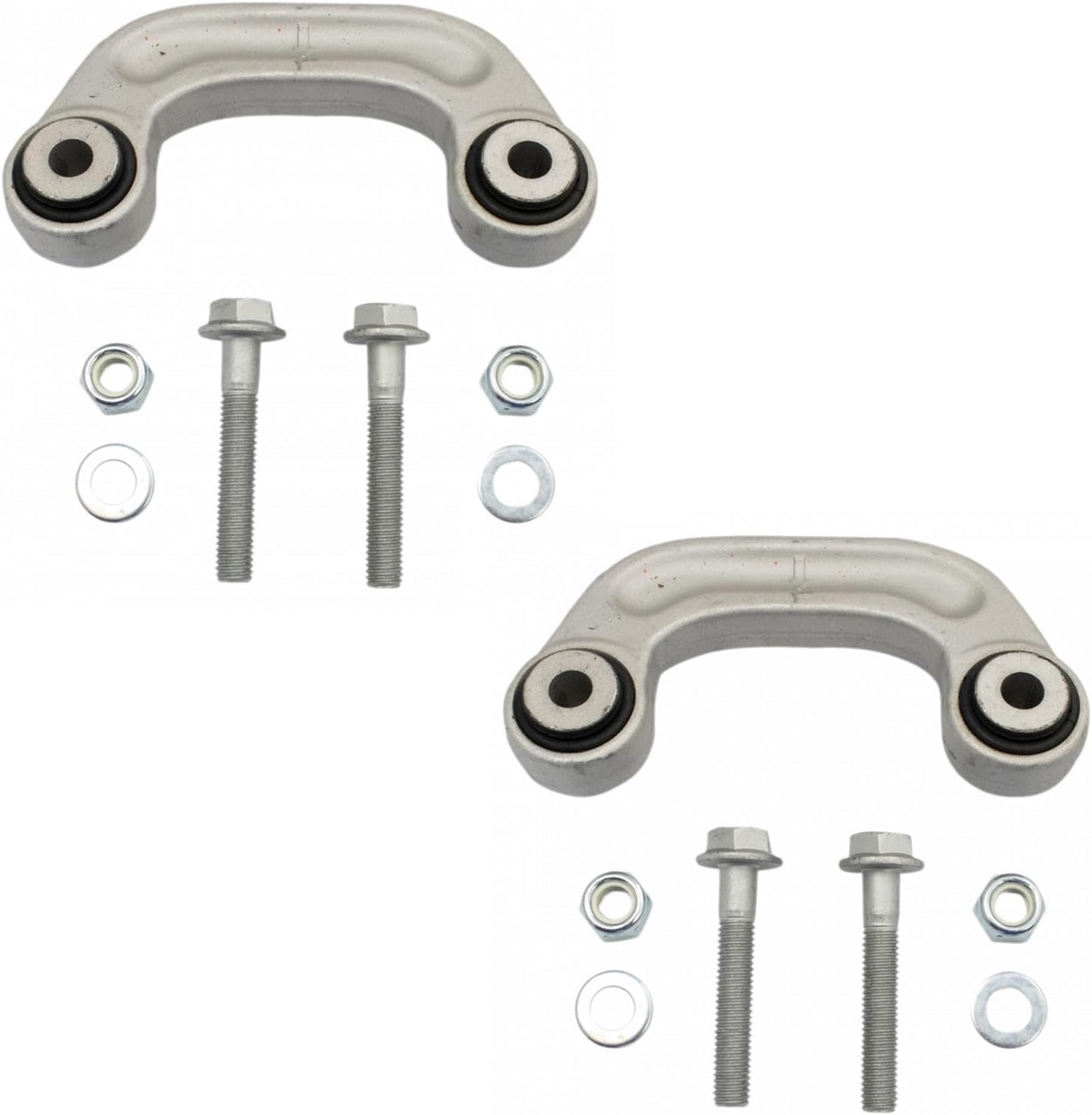 TRQ Front Sway Bar Stabilizer Link Set Compatible with 2006-2011 Audi A6 2005-2011 A6 Quattro 2004-2010 A8 Quattro 2007-2011 S6 2007-2009 S8 2004-2006 Volkswagen Phaeton