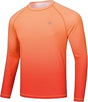 Vista 6 de Camisetas de natación de manga larga para hombres Rashguard UPF 50+ Camisa de protección solar UV Atlética Entrenamiento Correr Senderismo Camiseta