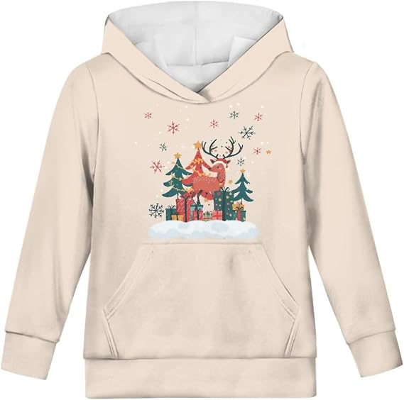 Hoodies for Girls Kawaii Outfit Long Sleeve Cute Hoodies with Pocket Sweatshirts Sweaters for Teen Girls