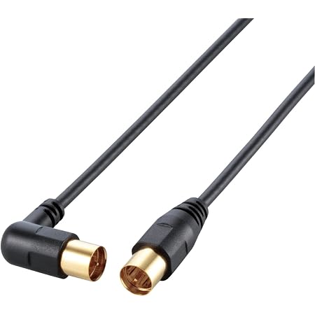 Amazon Dxアンテナ アンテナケーブル 2k 4k 8k 対応 3m F形プラグ L形プラグ 4c ライトグレー 4jw3fls B Dxアンテナ アンテナケーブル