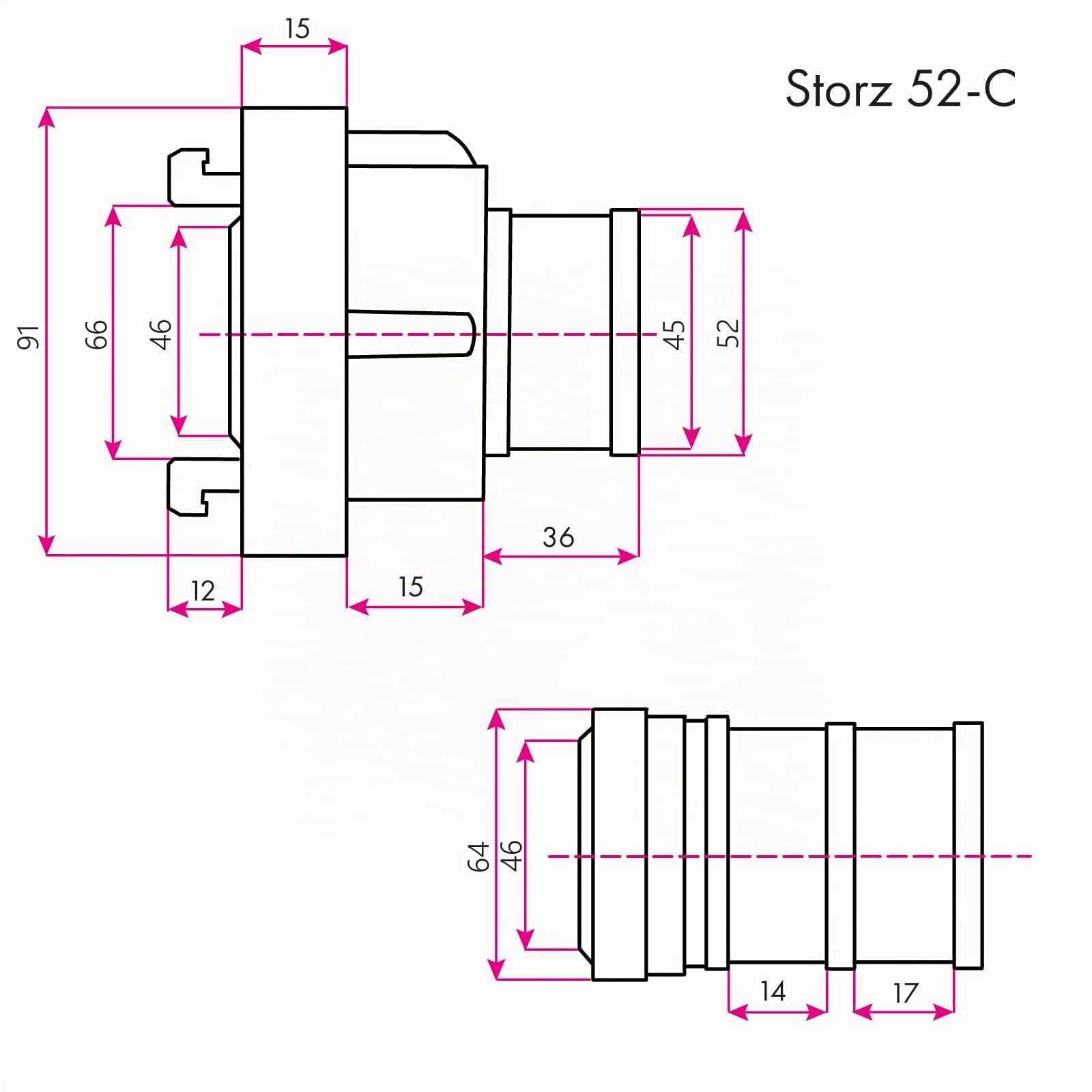 EBERTH 2" Tuyau de refoulement, Tuyau plat avec raccord Storz, longueur 20m, diamètre 2 pouce, Tuyau d'incendie, tuyau en textile, tuyau d'arrosage, tuyau de pompe, tuyau de jardin, Storz 52-C