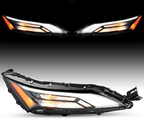 JSBOYAT Repuesto superior de faros delanteros DRL para Nissan Rogue S, SL, SV 2021 2022 2023, estilo OE para lado del pasajero, LED DRL con modelos