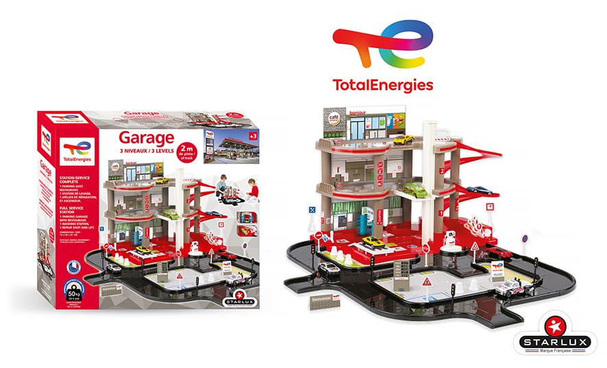 STARLUX Enorme dubbele garage met 3 en 4 niveaus, inzetplatform en 5 meter afstand, vanaf 3 jaar – Made in Europe – 401018