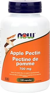 NOW Supplements Apple Pectin 700mg Capsules, 120 Count