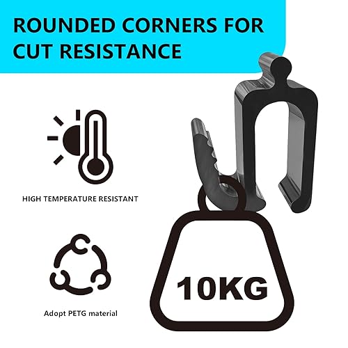 Miniatura 2 de Wonderfold Wagon Accessories - Ganchos laterales multifuncionales mejorados para Wonderfold Wagon W4, organizador de viaje duradero que ahorra