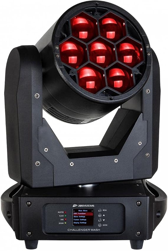 JB Systems CHALLENGER WASH 7x40W Moving Wash with Zoom/Pixel control