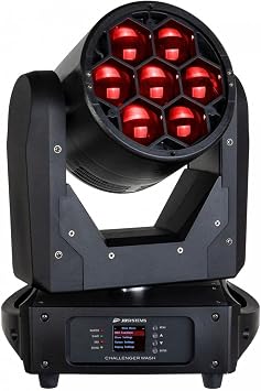 JB Systems CHALLENGER WASH 7x40W Moving Wash with Zoom/Pixel control