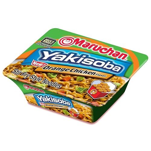 Vista 44 de Maruchan Yakisoba - Fideos de Ramen instantáneos japoneses, 4.12 onzas, 8
