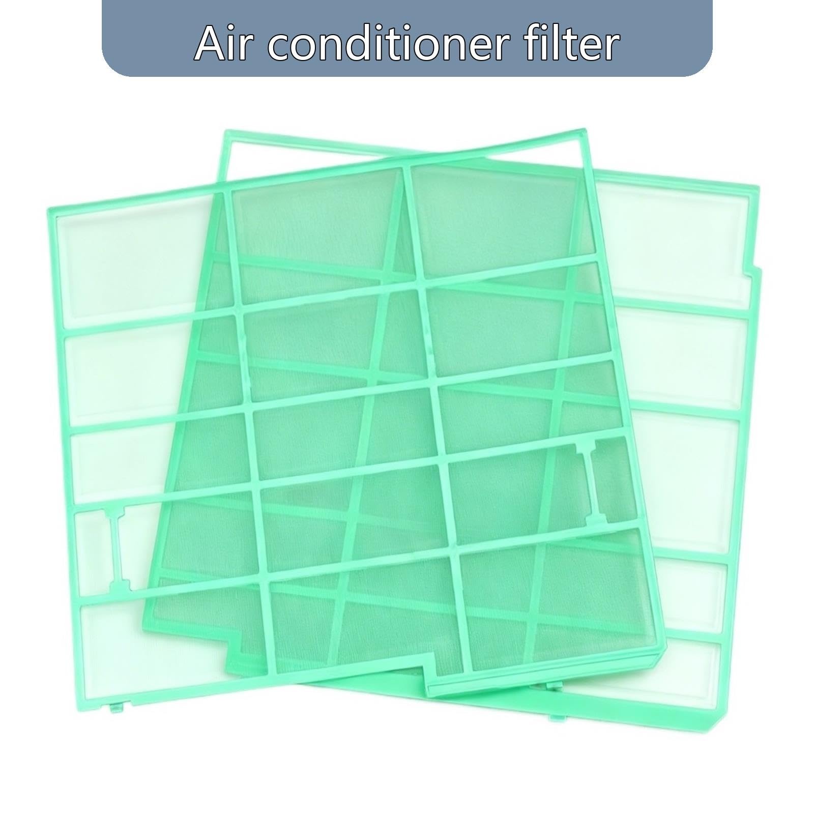 1 Set Di Filtri Antipolvere Sinistro E Destro, Compatibili Con Gree, Filtro Antipolvere Del Condizionatore D'aria - Rete A Prova Di 35 Cm X 37,2 Cm Parti Del Filtro AC Lavabili