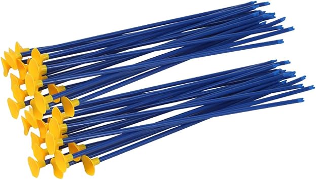 12 Pcs 16.5 inch Replacement Suction Cup Arrows Toy Replacement Arrows with Rubber Tip for Kids