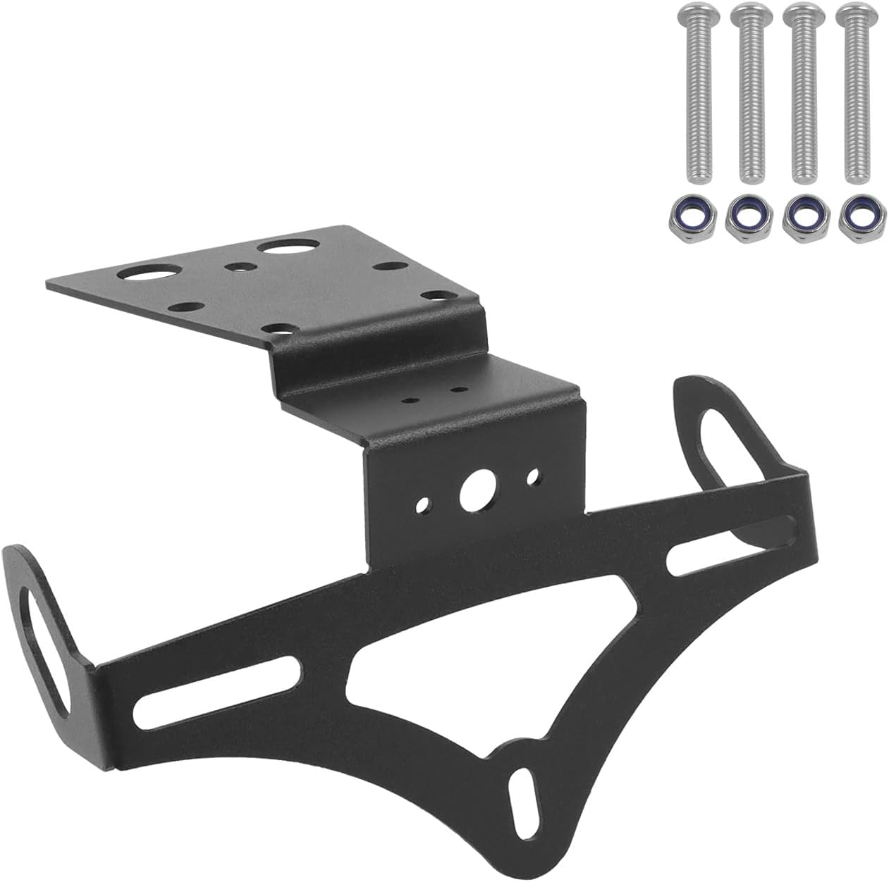 Motorcycle License Plate Bracket Fender Eliminator Kit Replacement for Honda CBR650F CBR 650F CB650F 2014-2018 Light Tail Tidy Holder Mount (without light)