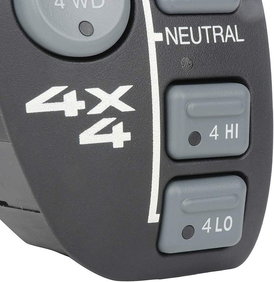 1570895819244092SW2170901-060 4WD Wheel Drive Switch 4x4 Transfer Case Button fits for 1998-05 for Chevy Blazer S10 Dash Mounted with Electric 4 Wheel Drive901-060 1998-04