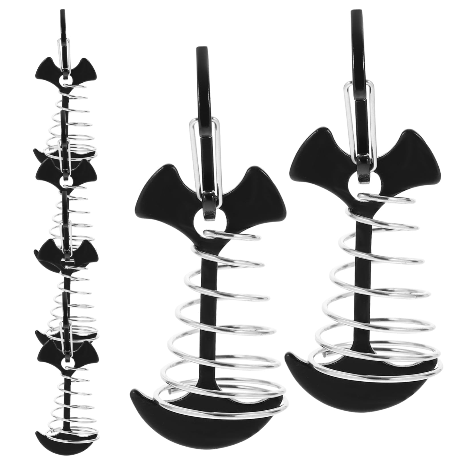 Carpas aluminio anclaje tienda Toyvian con clavos de pescado