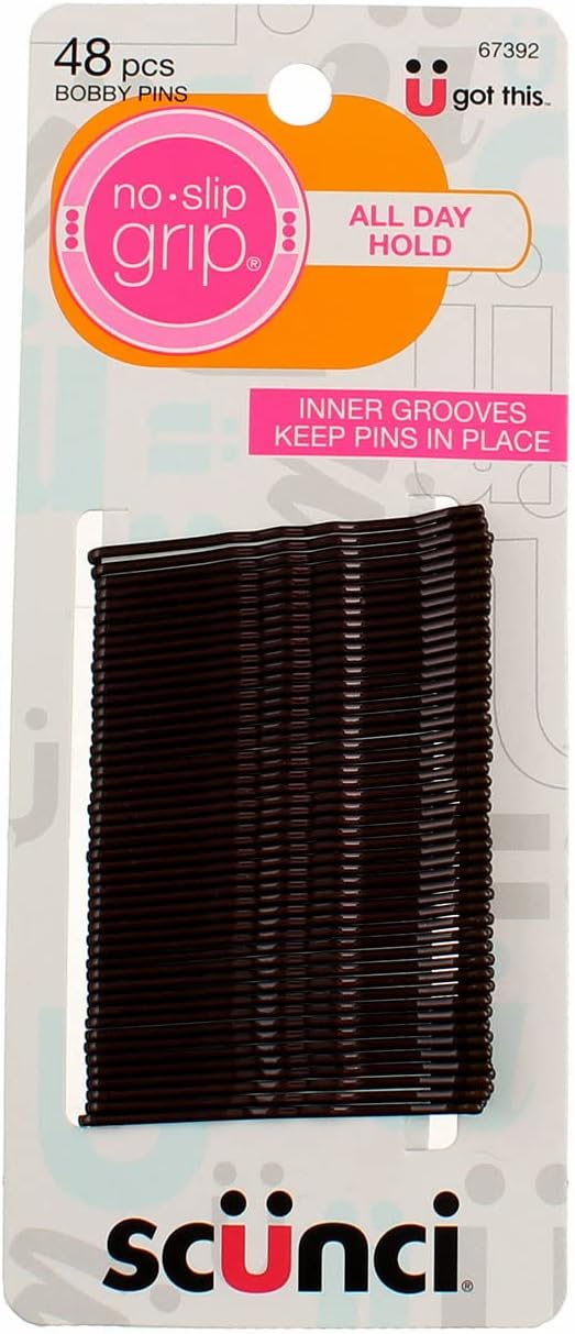 Scunci Curved Bobby Pins - 60pk