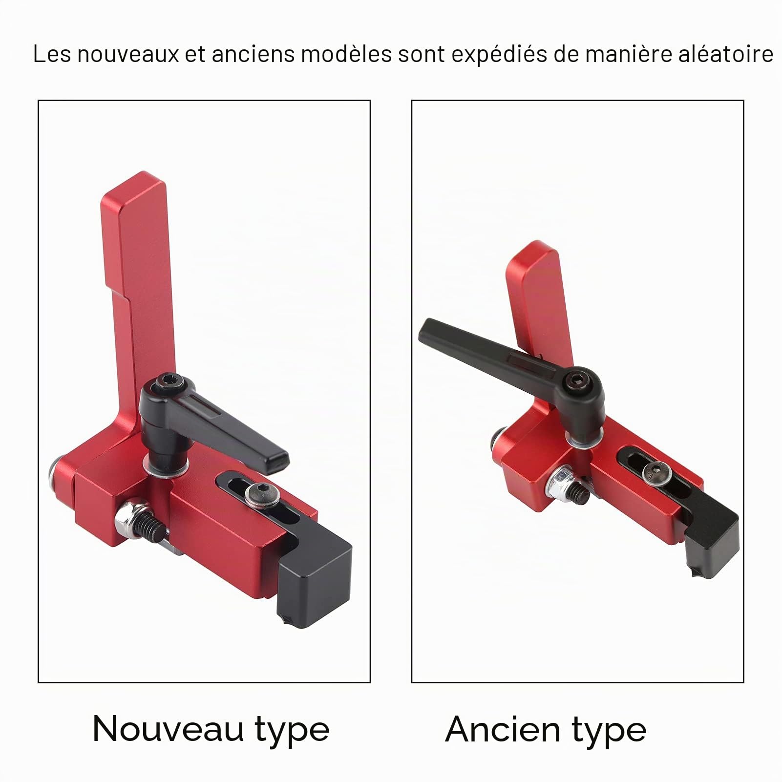 Butée de rail à onglet type 75 pour rails à rainure en T, dispositif de limitation de longueur en acier allié pour projets de menuiserie et bricolage, outil de précision