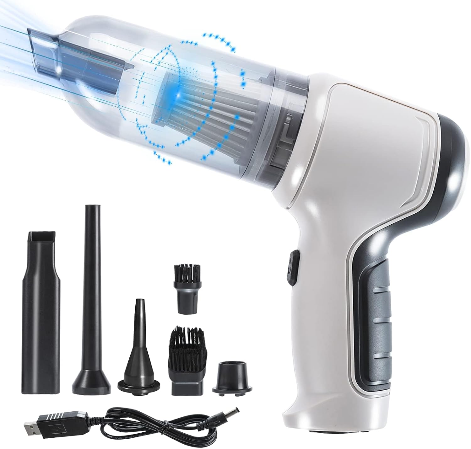 Amazon.com: SJ_PAL Mini Handheld Vacuum Cordless, Portable Car Vacuum ...