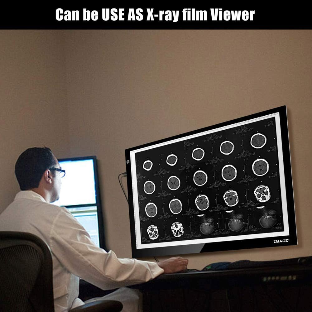 Large Size Light Box,Tracing Light Pad, Ultra-Thin LED Light Board Stepless Brightness 4 Different Sizes of Eye Protection Drawing Boards for Drawing, 2D Animation, Calligraphy,A4