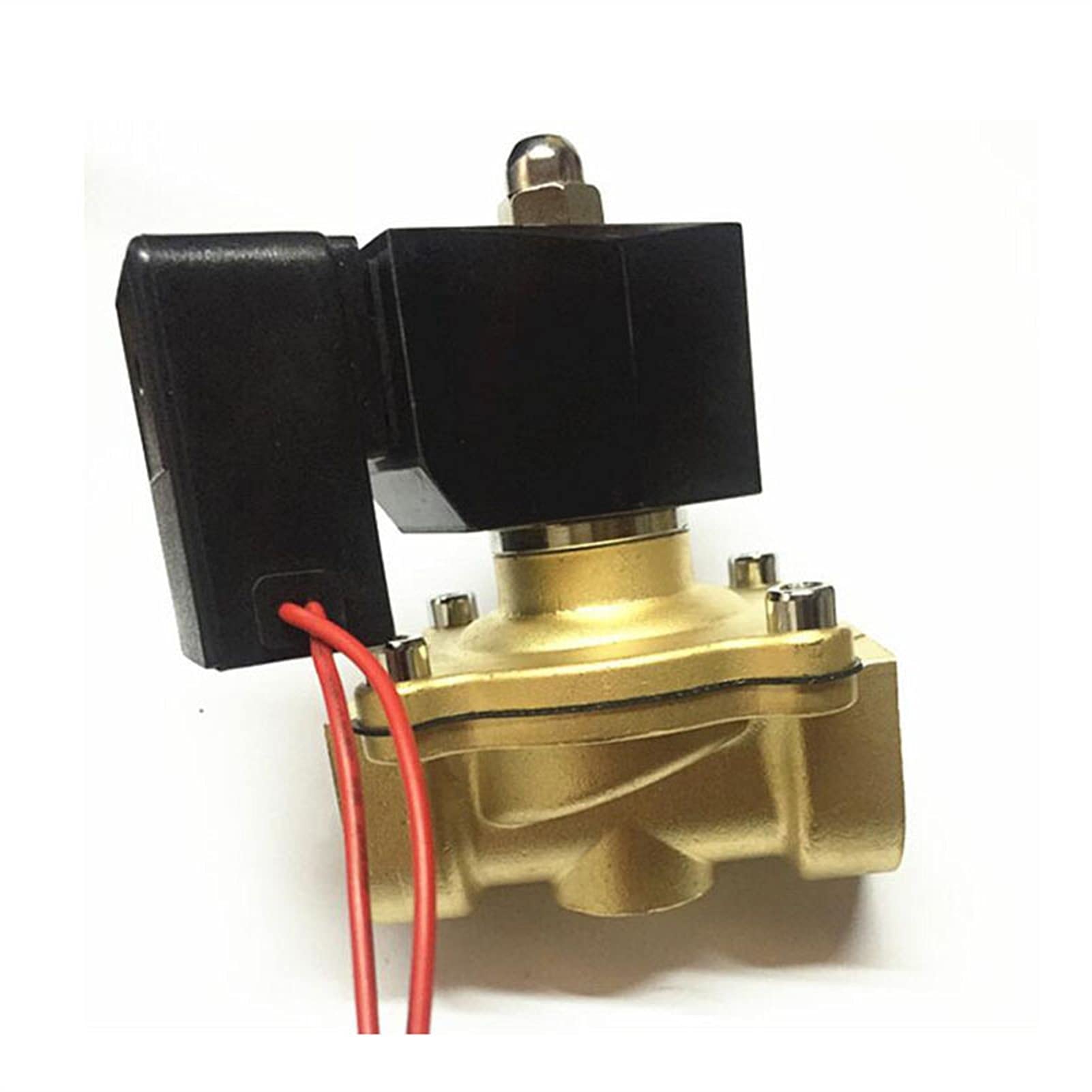 Válvula solenoide de cobre G1/2 para automatización de aire comprimido y ahorro energético